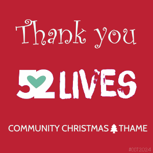 CCT Social Media Post - Thank you 52 Lives